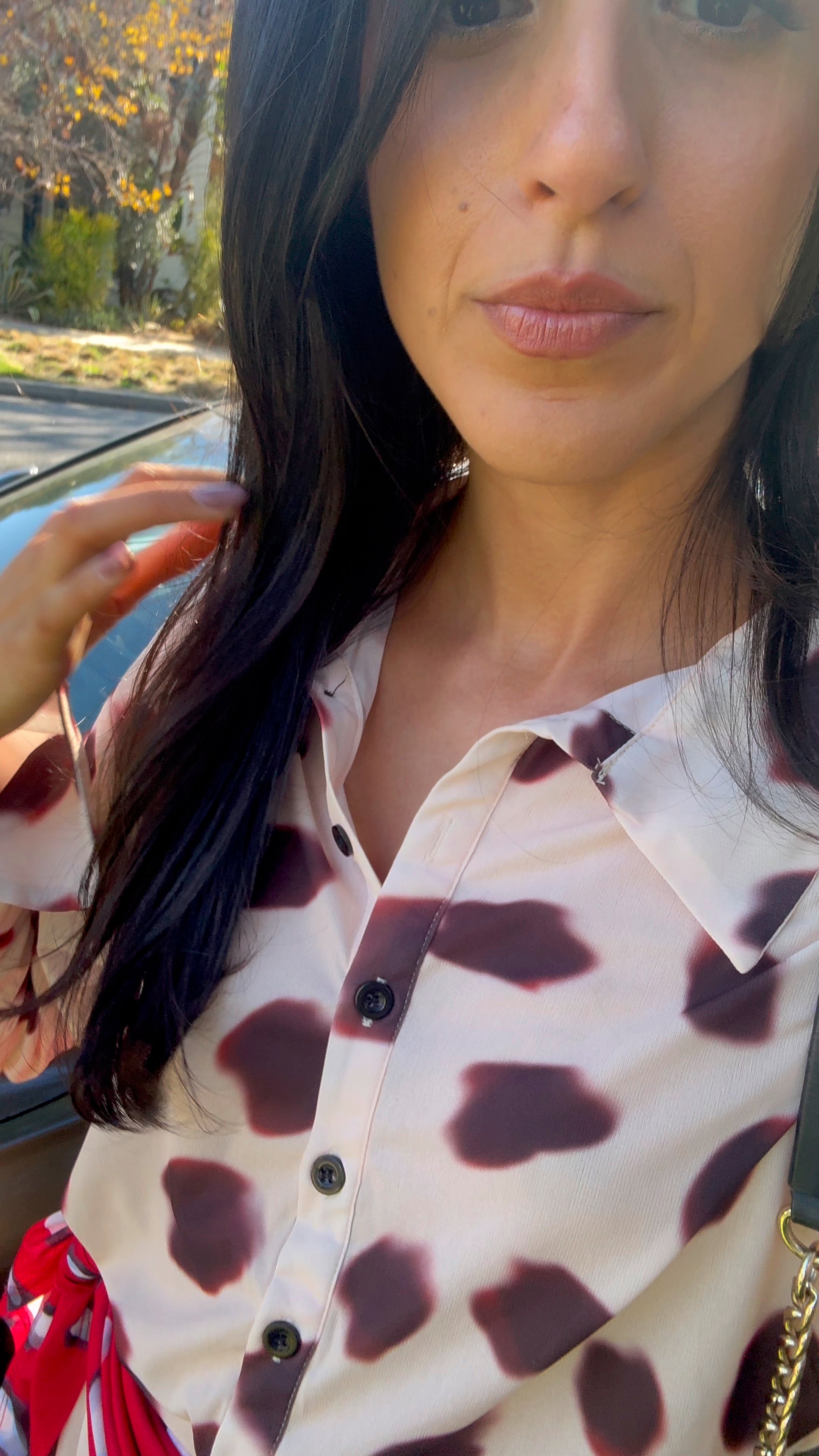 Leopard Sarong Shirt Dress