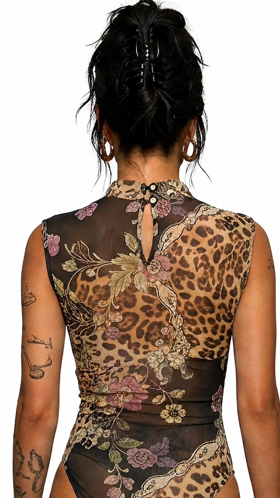 Leopard Bloom Bodysuit