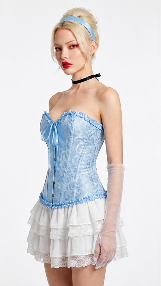 Baby Blue Corset