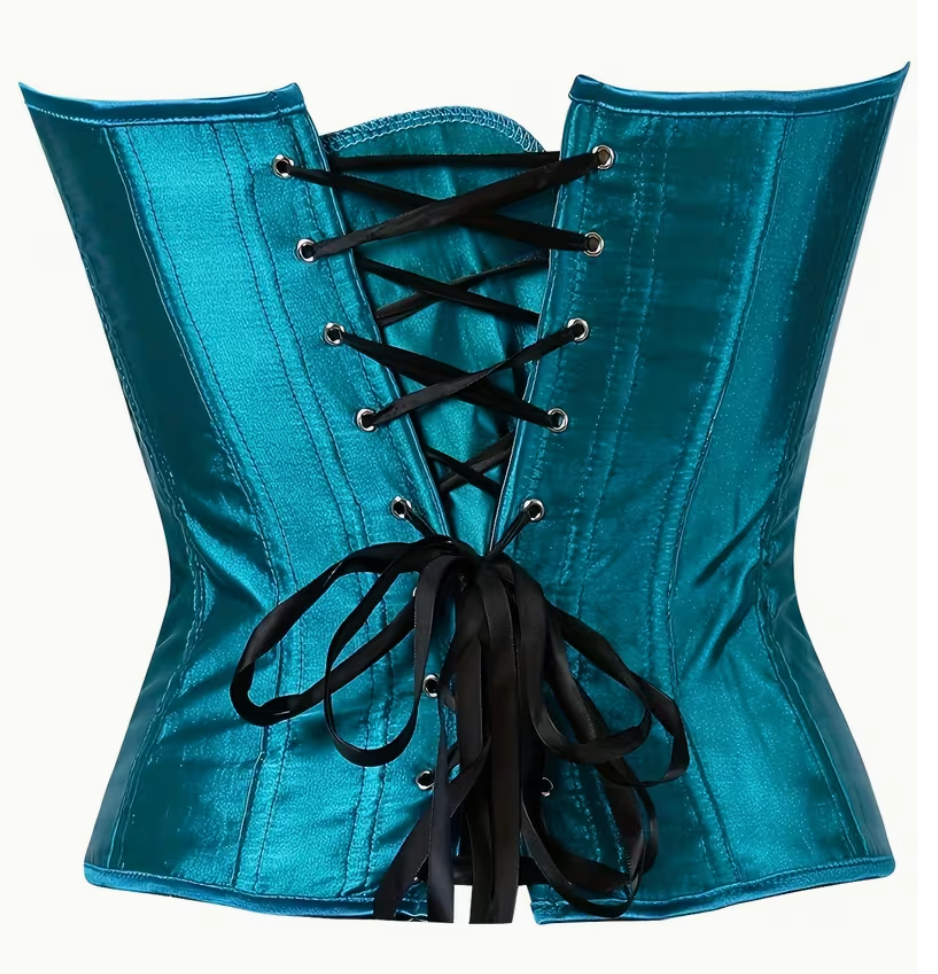 Peacock Feather Corset