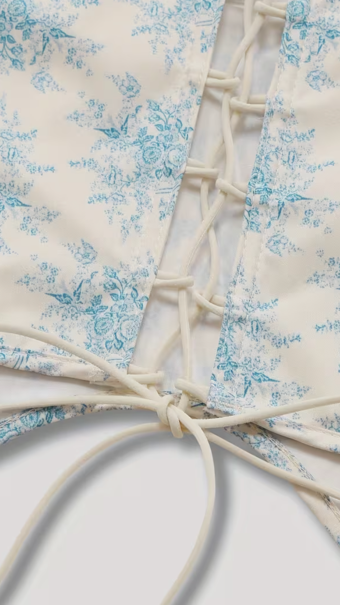 Toile Halter Corset