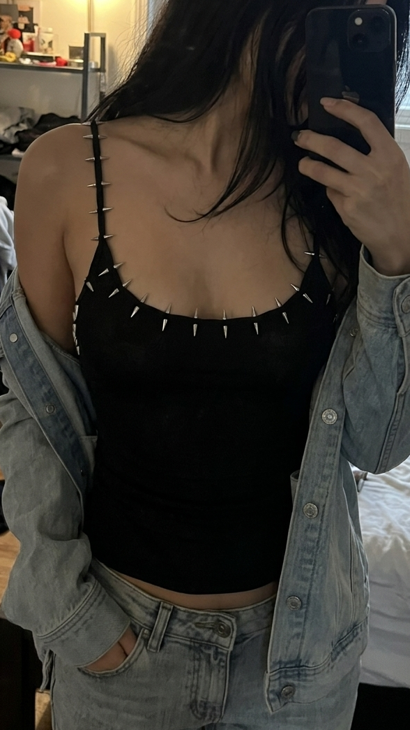 Spiked Tank Top