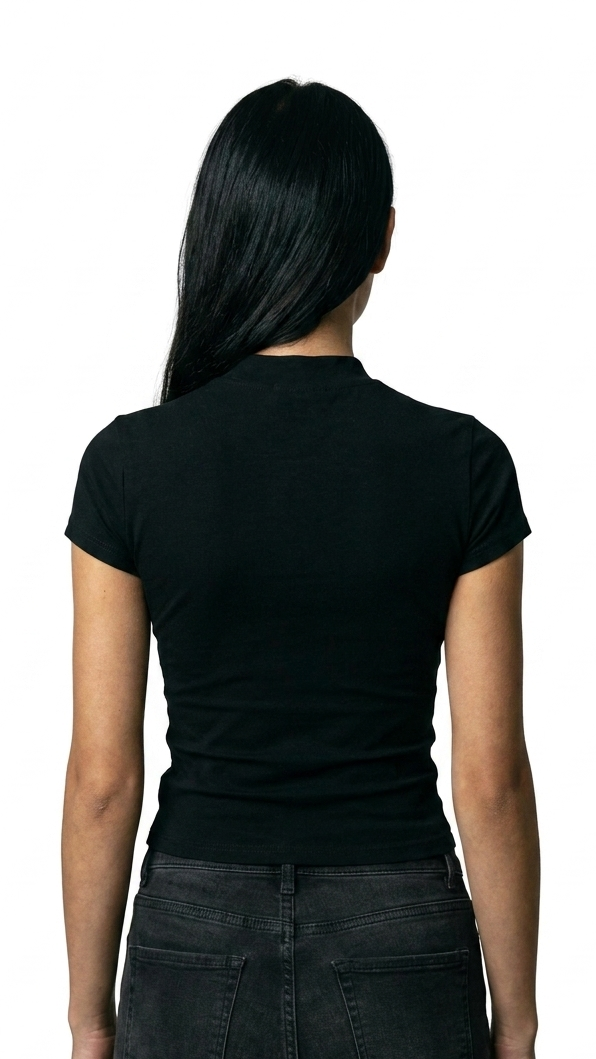 Black Mandarin Top