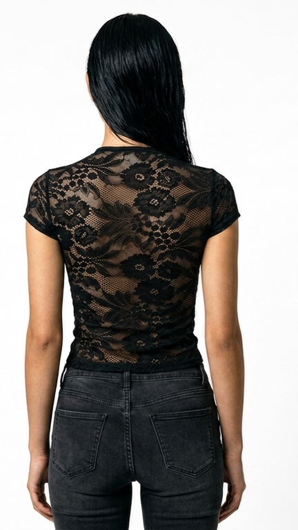 Lace Patchwork T-Shirt