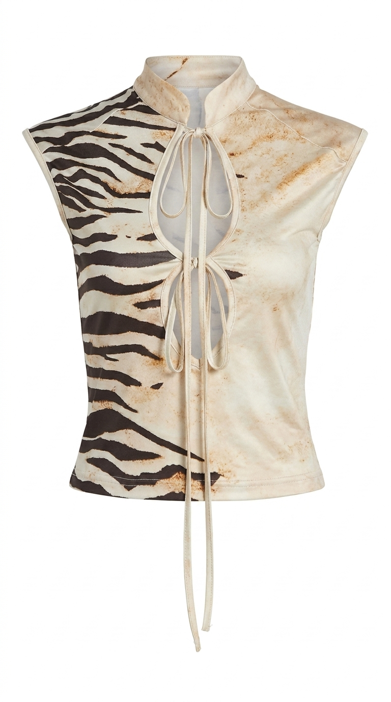 Tiger Striped Top
